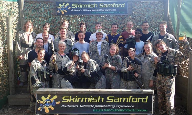 Skirmish Samford Paintball End of season group party